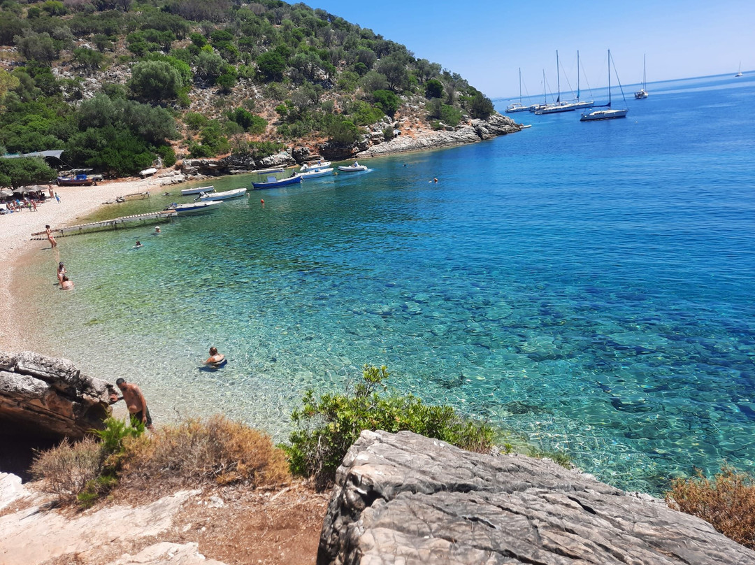 Sarakiniko Beach-Ithaca必去景点
