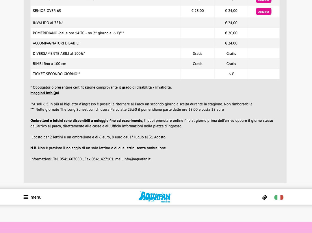 阿奎凡水上乐园-里乔内必去景点