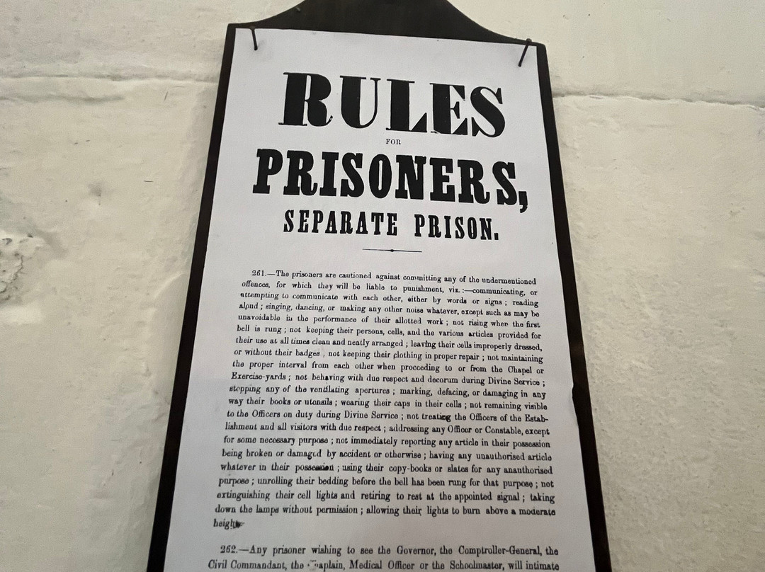 The Separate Prison-亚瑟港必去景点