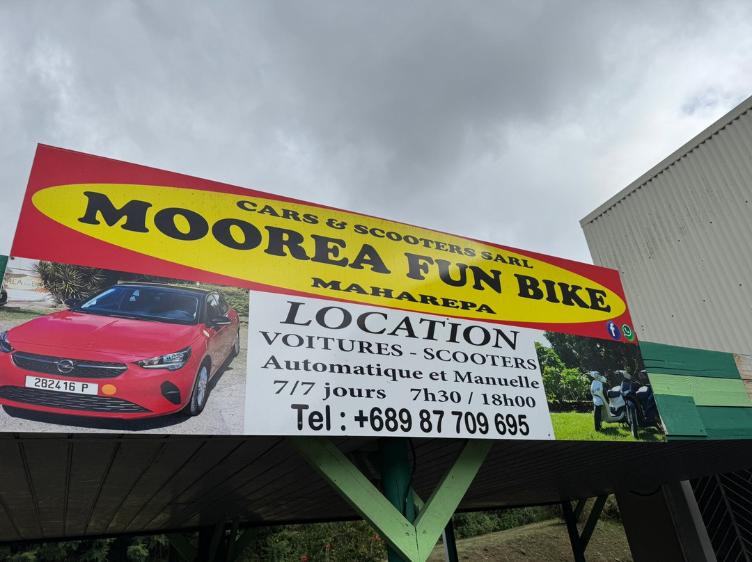 Moorea Fun Bike-马哈雷帕必去景点