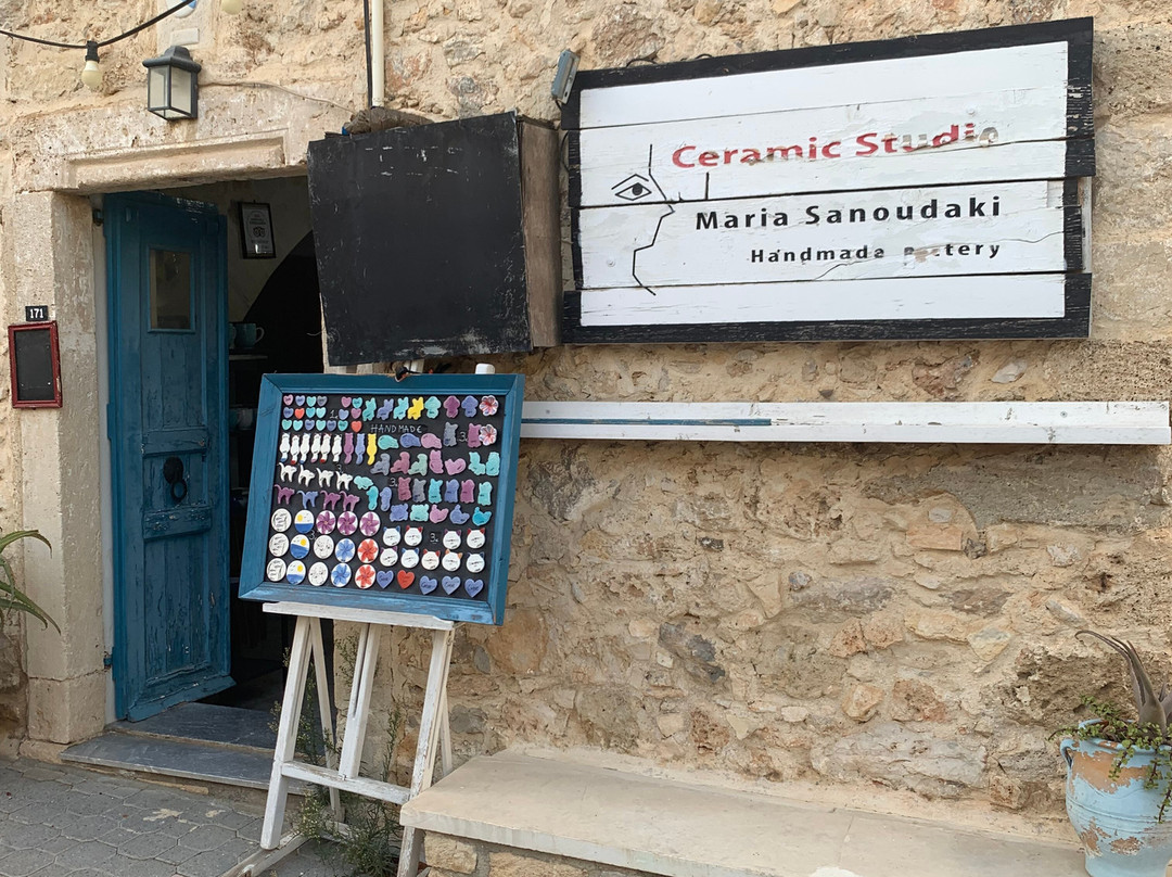 Maria Sanoudaki Ceramic Art-赫索尼索斯必去景点