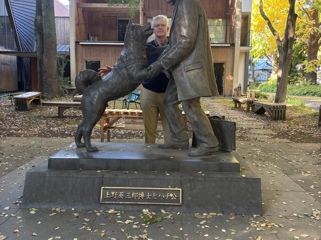 Statue of Hachiko & Hidesaburo Ueno-文京区必去景点