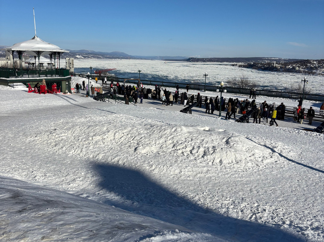 Terrasse Dufferin Slides-魁北克市必去景点