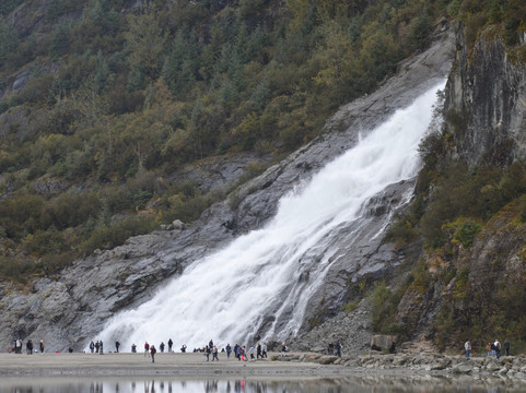 Nugget Falls-朱诺必去景点