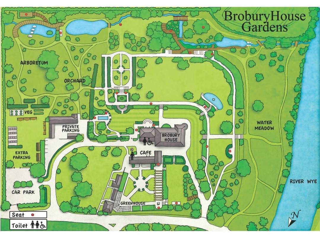 Brobury House Gardens and Cafe-赫里福德必去景点