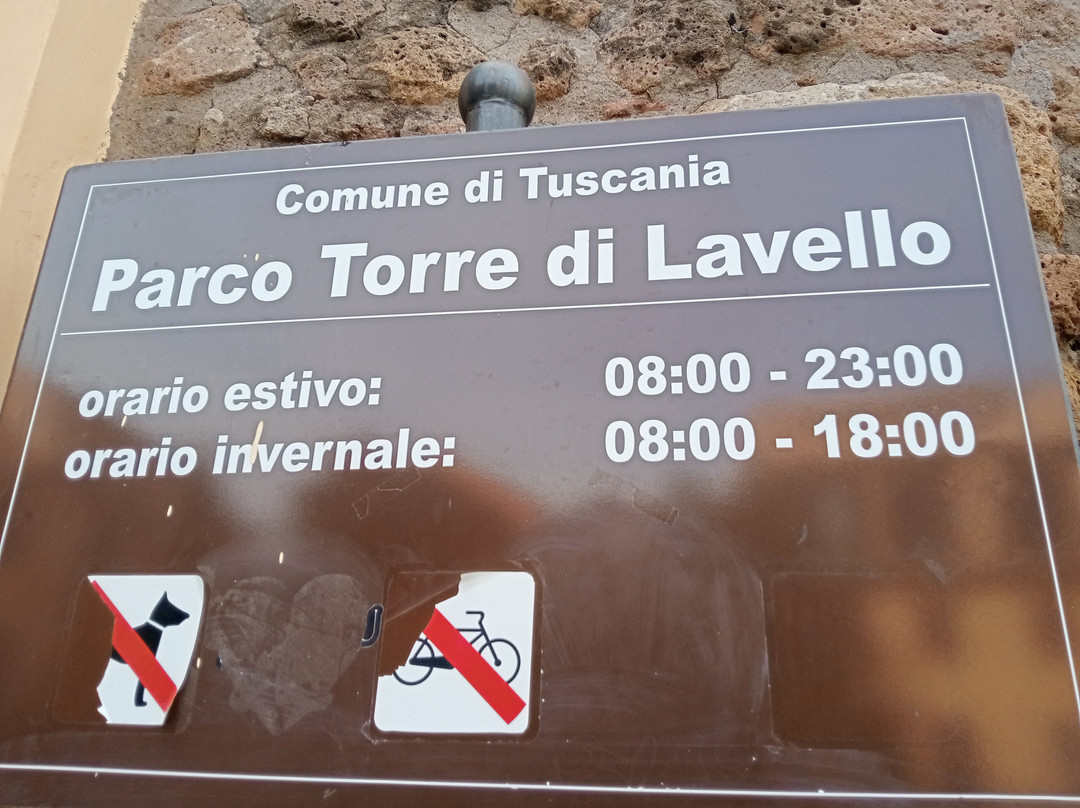 Parco Torre di Lavello-Tuscania必去景点