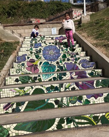 Escalera de Las Flores景点图片