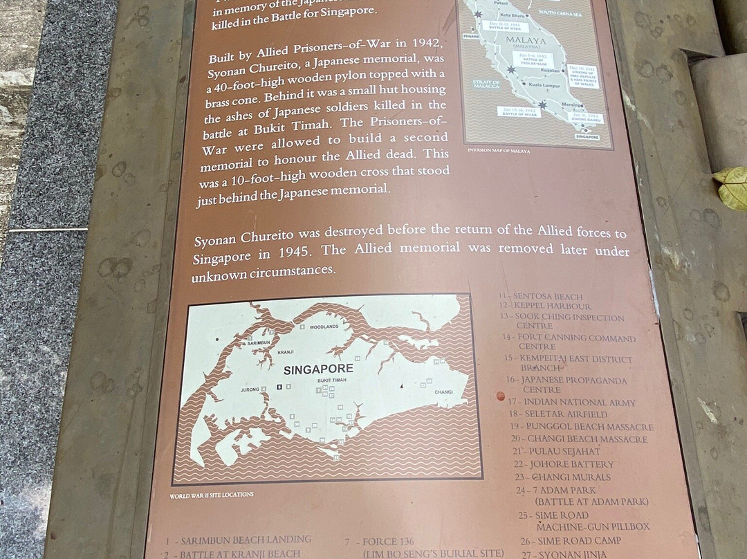 武吉巴督纪念碑遗址景点图片