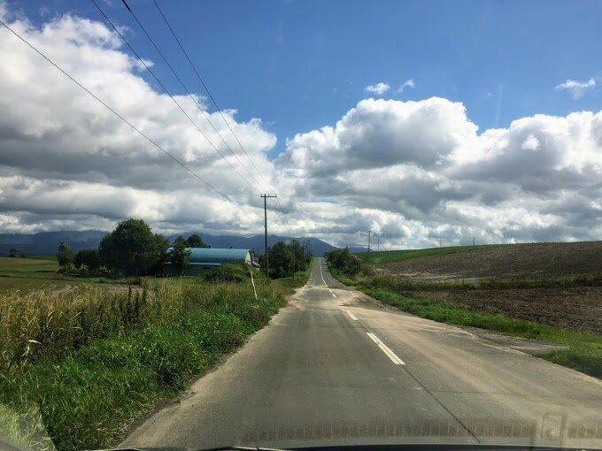 Panorama Road Ehana (Kamifurano Town Road No. 21)景点图片