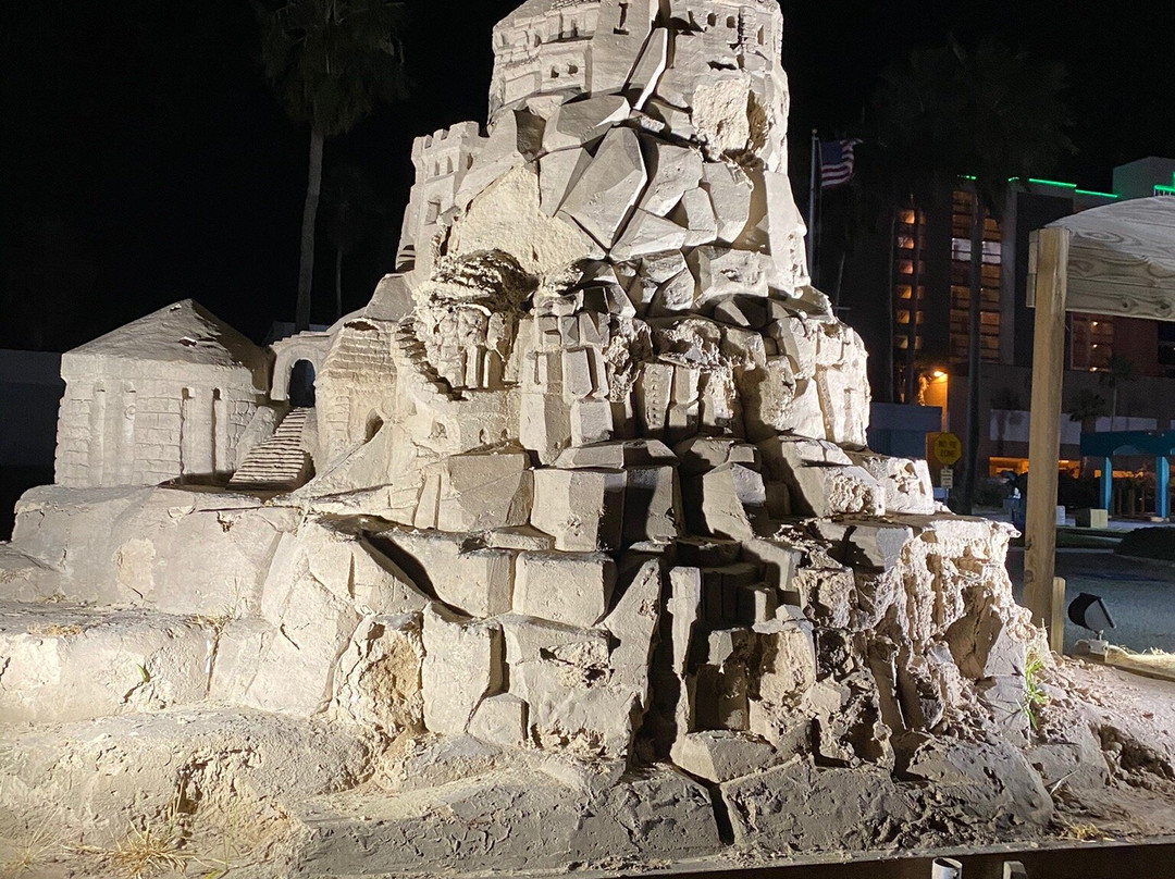Largest Outdoor Sandcastle in the USA-南帕诸岛必去景点