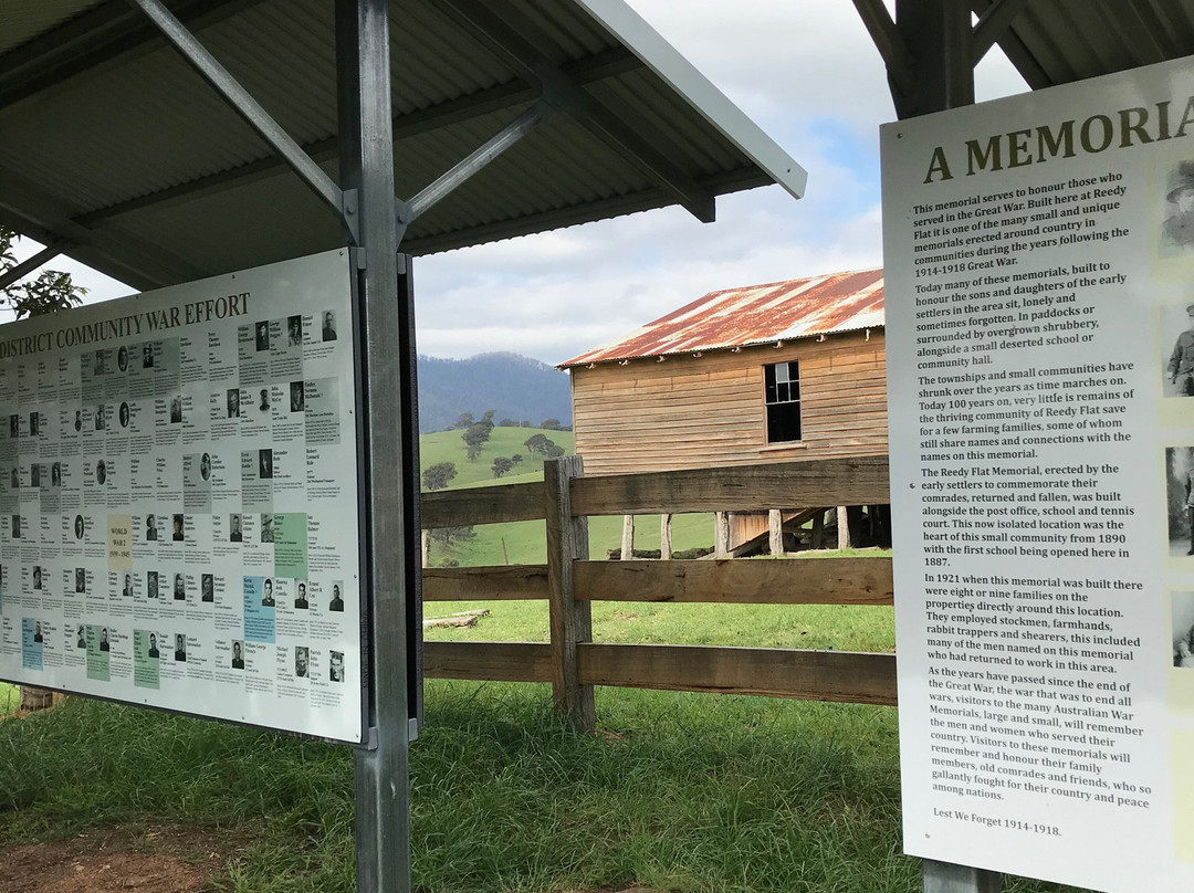 Reedy Flat War Memorial-Ensay必去景点