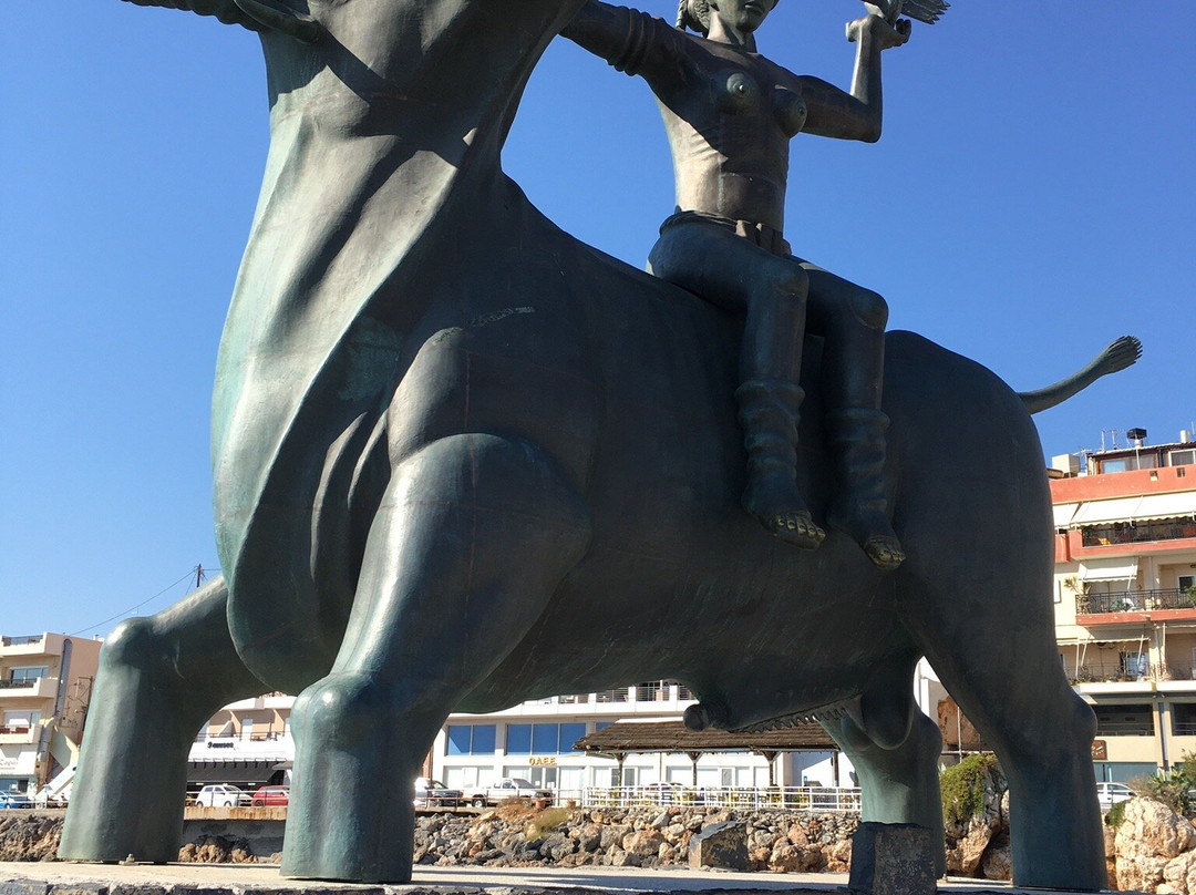 Europa-Statue-Agios Nikolaos必去景点