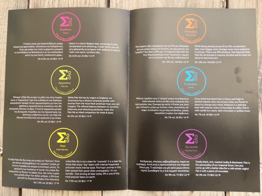 Solo Cretan Craft Brewery-伊拉克利翁必去景点