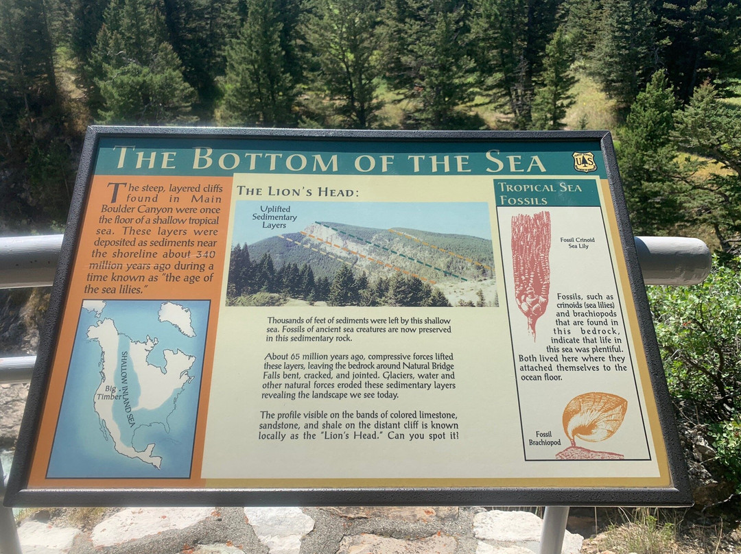 Natural Bridge Falls Picnic Area-Big Timber必去景点