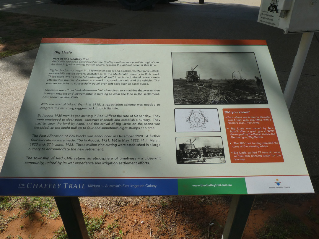 Big Lizzie-Red Cliffs必去景点