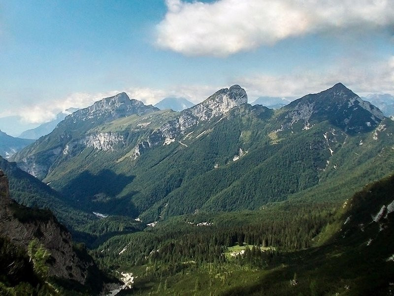 Spalla del Duranno dalla val Zemola - World Heritage Site景点图片