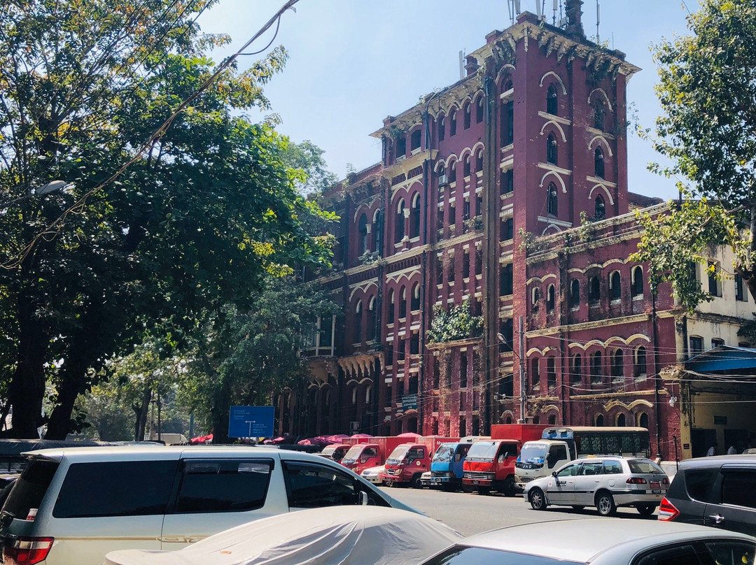 Central Post Office-仰光必去景点