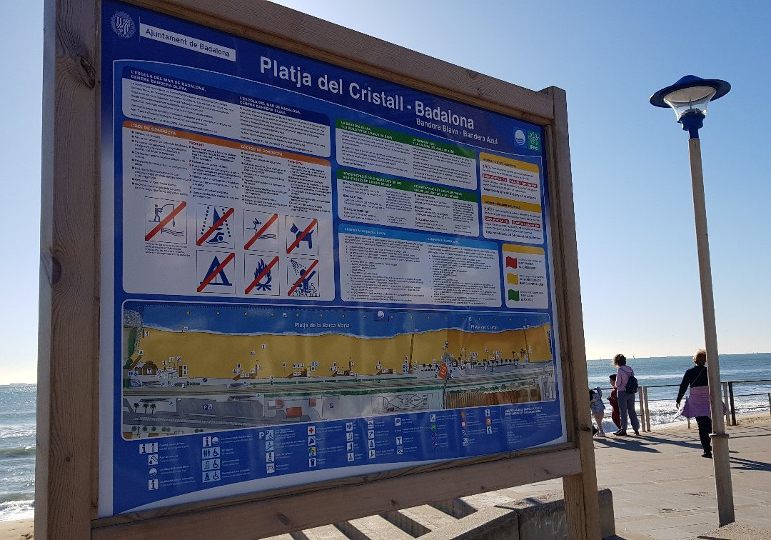 Platja del Cristall-巴达洛纳必去景点