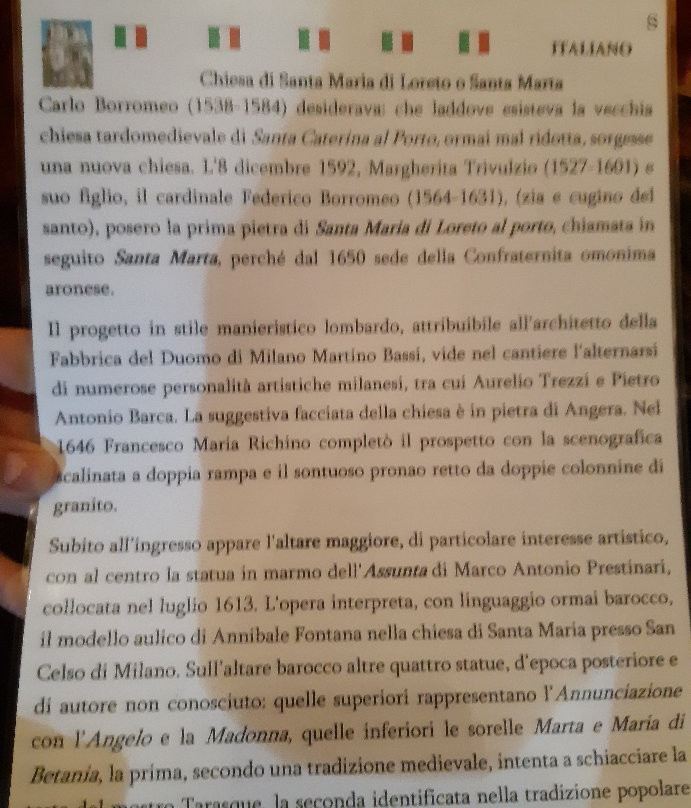 Chiesa di Santa Marta景点图片