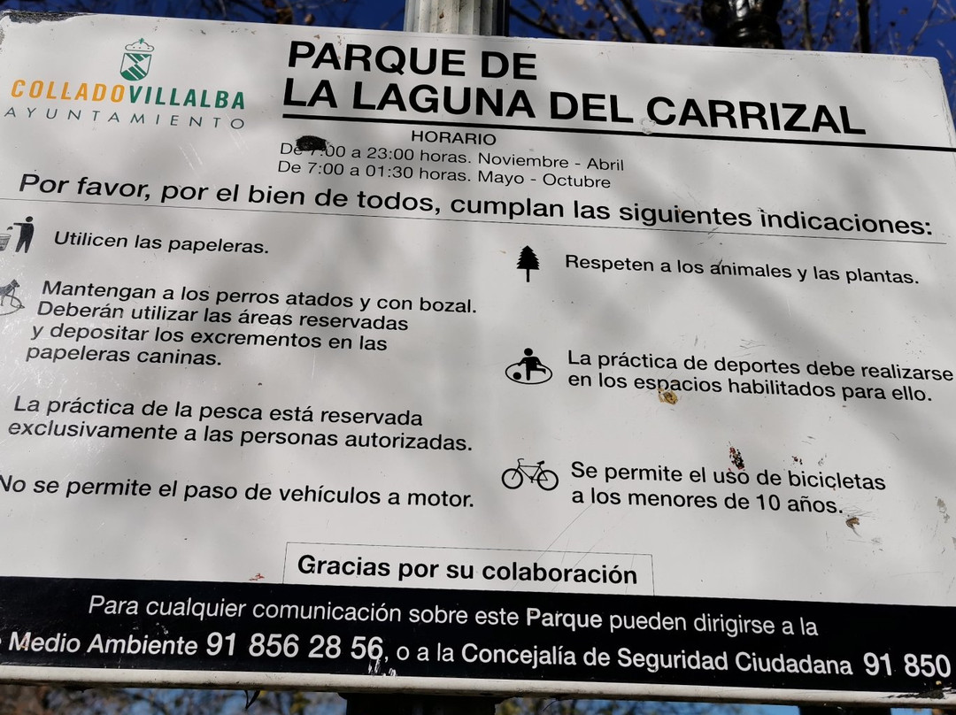 Parque de la Laguna del Carrizal-Collado Villalba必去景点