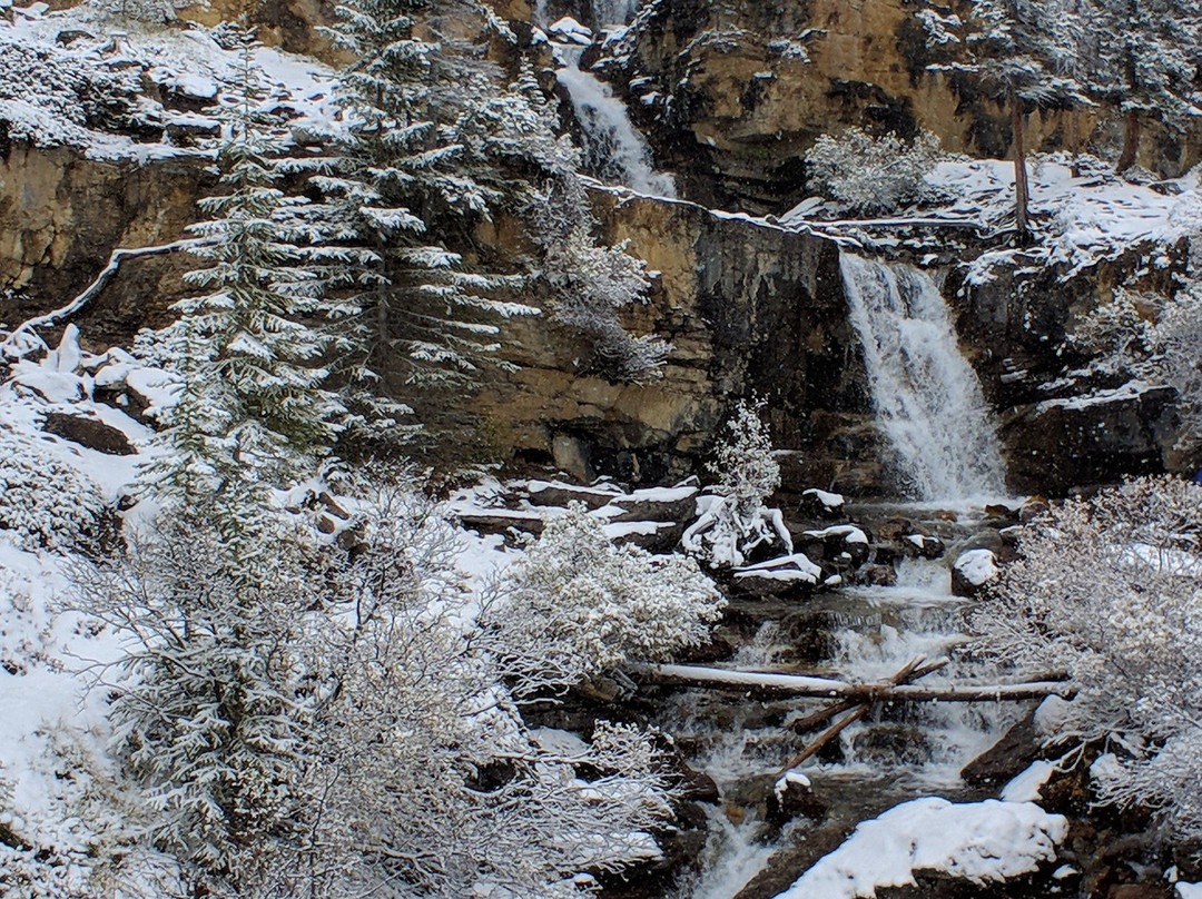 Tangle Creek Falls-贾斯珀国家公园必去景点