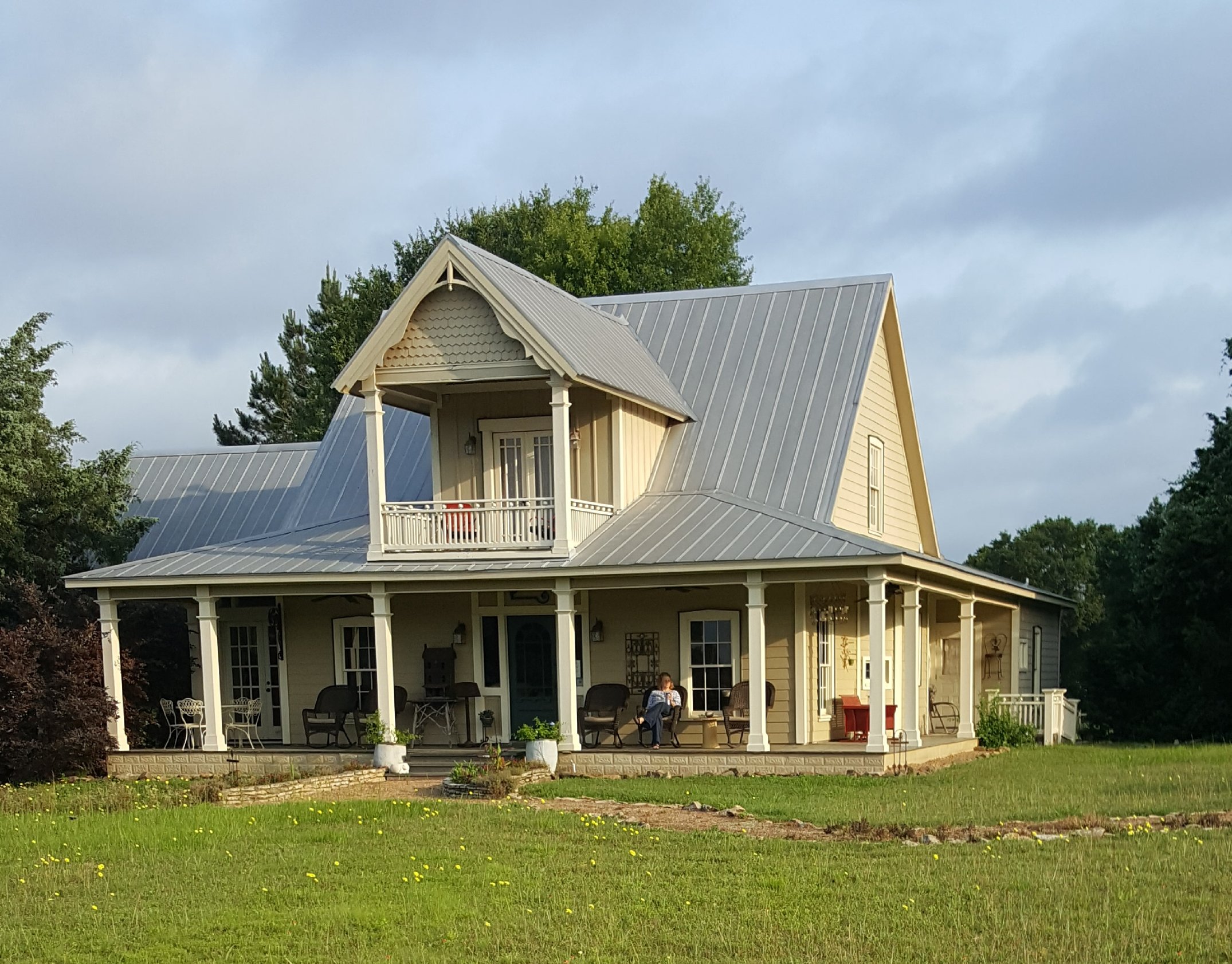 Wellspring Retreat Bed & Breakfast Round Top-浴室