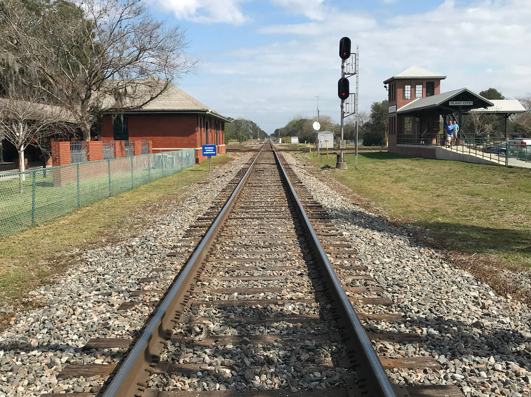 Plant City Train Viewing Platform-普兰特城必去景点