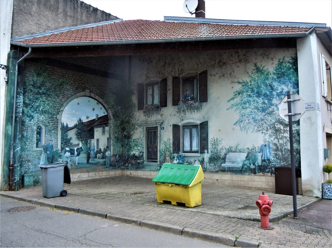 Fresque Cour de Ferme-Cattenom必去景点