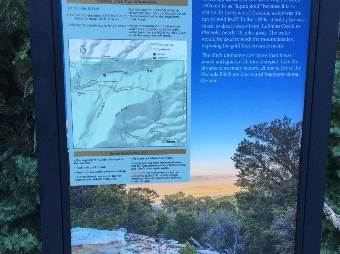 Osceola Ditch Trail-Baker必去景点