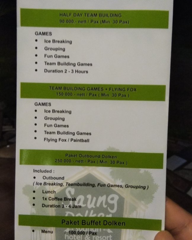 Saung Dolken Bogor主图