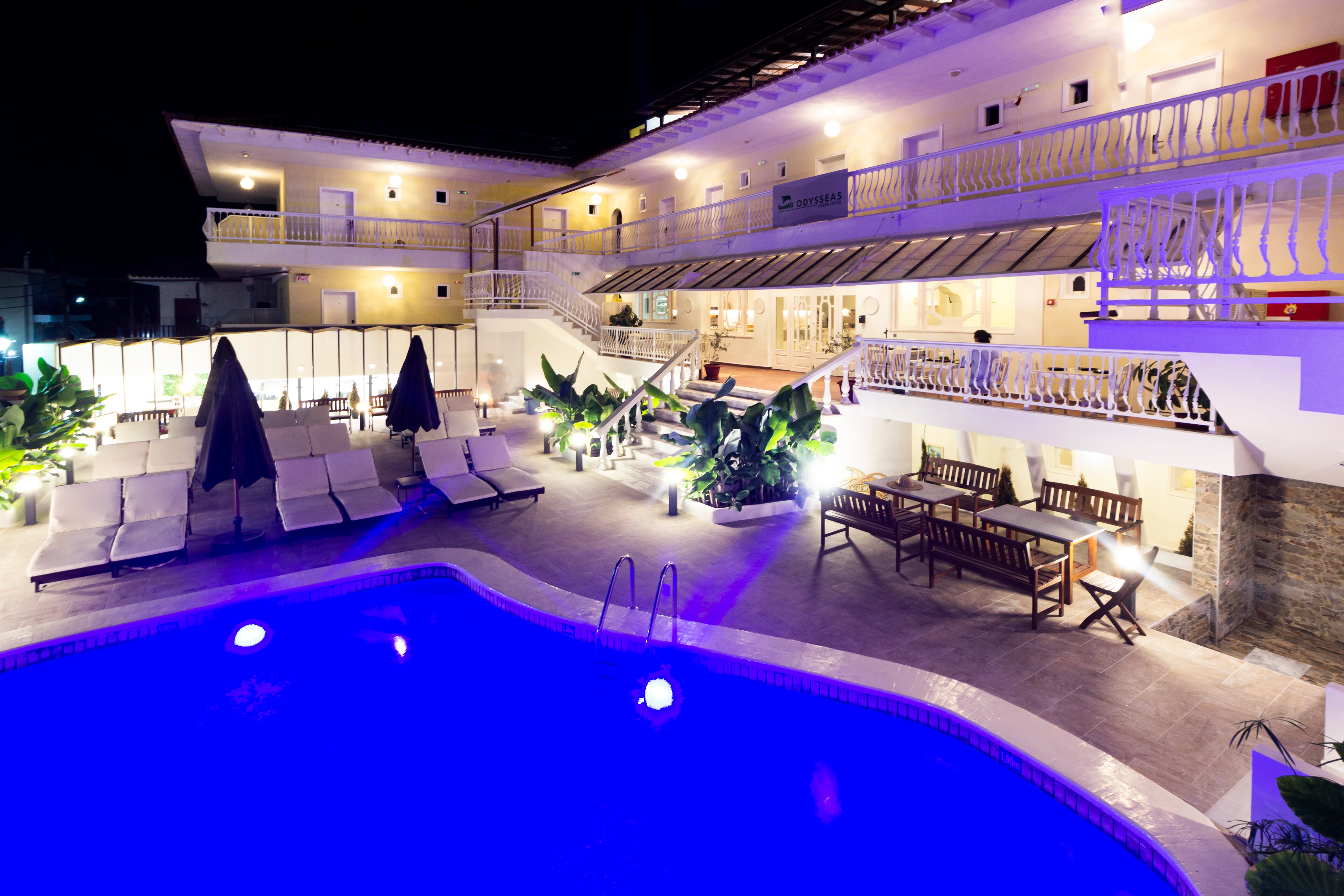 Hotel Odysseas-泳池