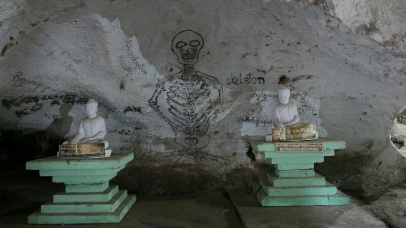 Htet Eain Gu Cave & Monastery-Nyaungshwe必去景点