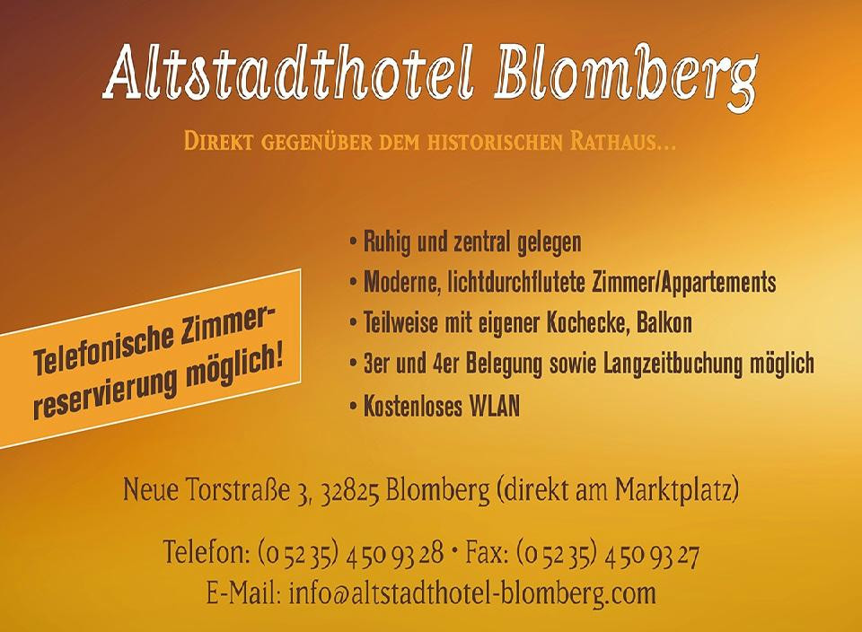 Altstadt Hotel Blomberg主图