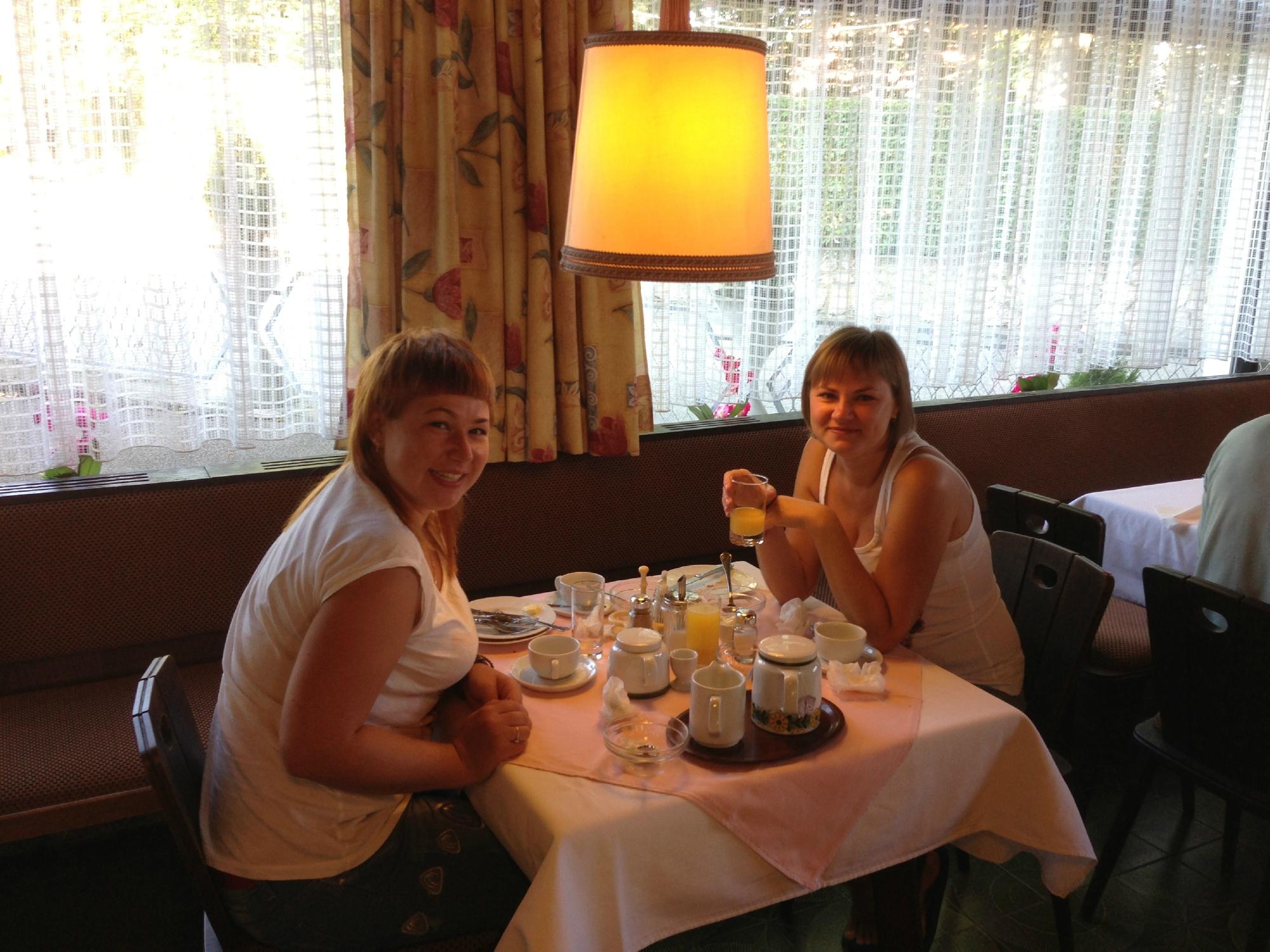 Ferienwohnungen Goldenes Schiff-餐饮