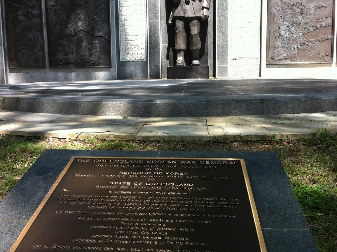 Queensland Korean War Memorial-布罗德海滩必去景点