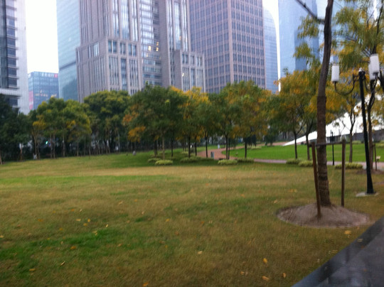 陆家嘴中心绿地-上海市必去景点