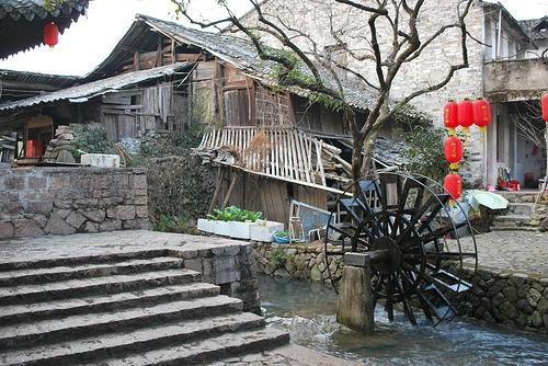 温州岩头村景点图片