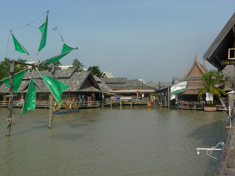 四方水上市场-芭堤雅必去景点