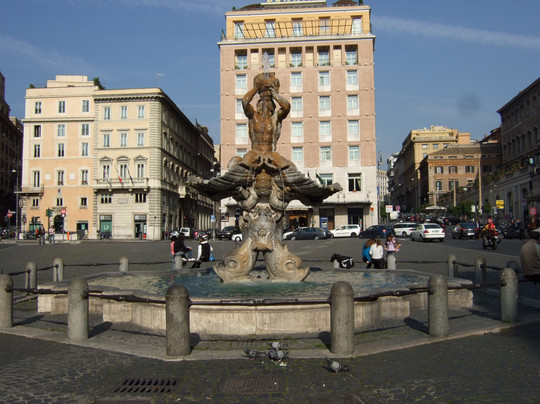 人鱼喷泉-罗马必去景点