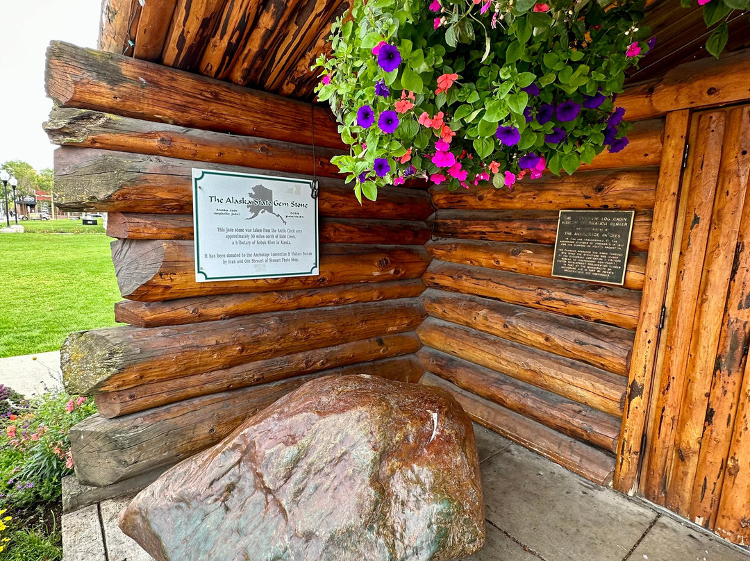 Visit Anchorage Log Cabin Visitor Information Center-安克雷奇必去景点