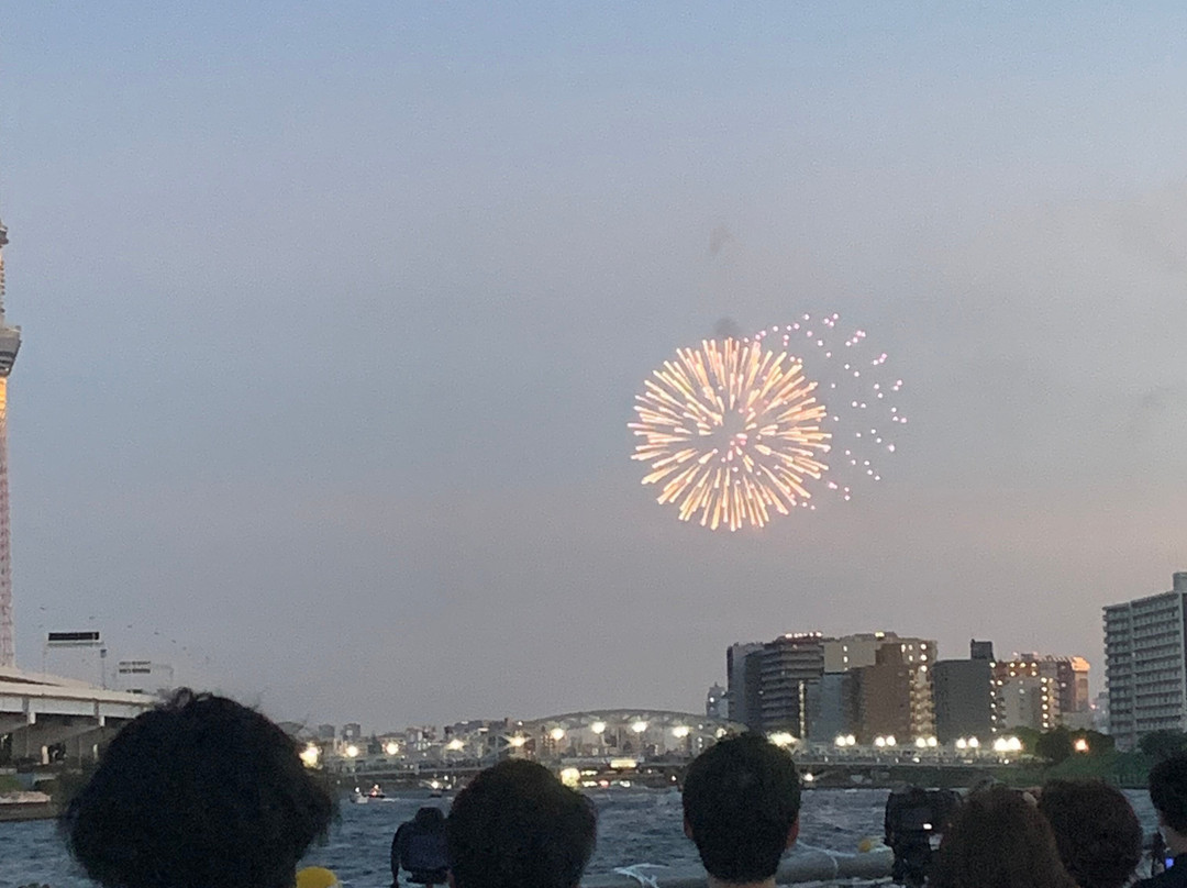 隅田川花火大会景点图片