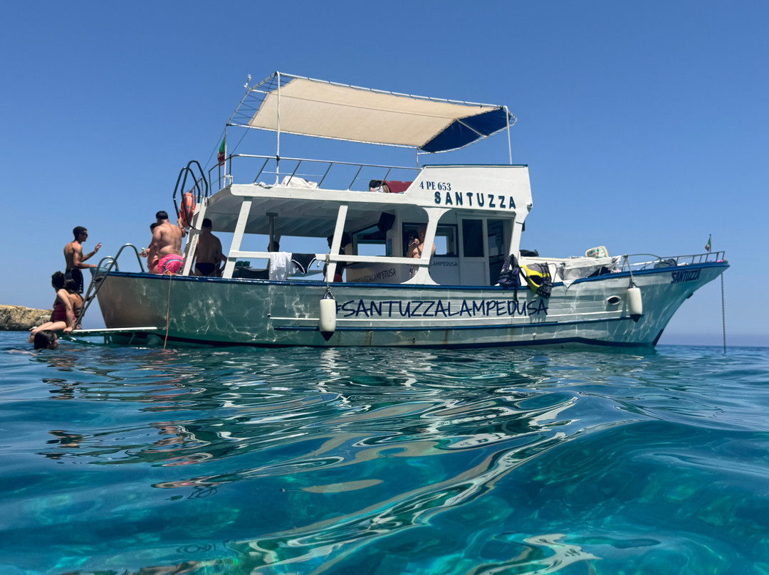 Santuzza Gita in Barca-兰佩杜萨必去景点