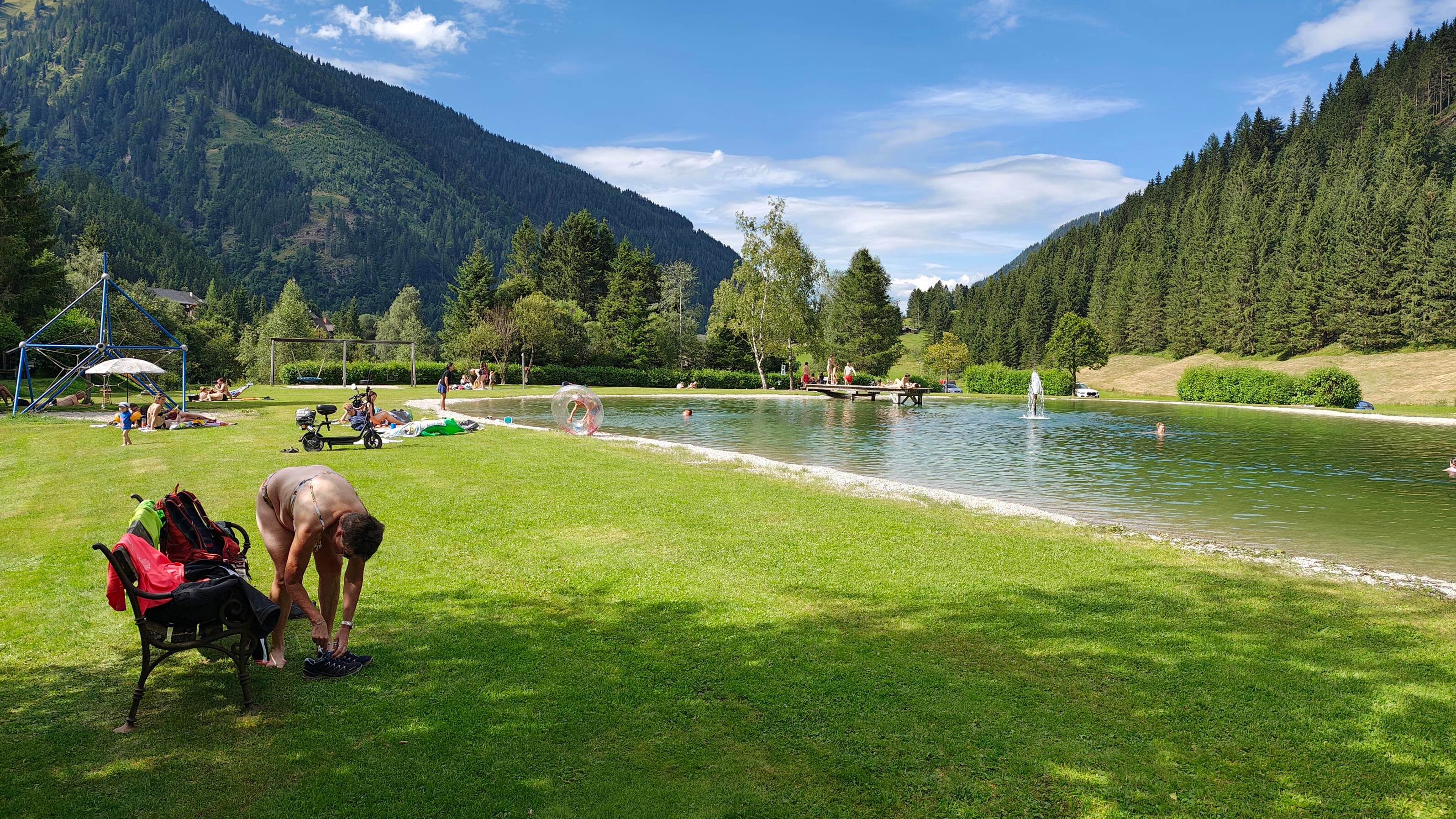Jufa Hotel Donnersbachwald-泳池