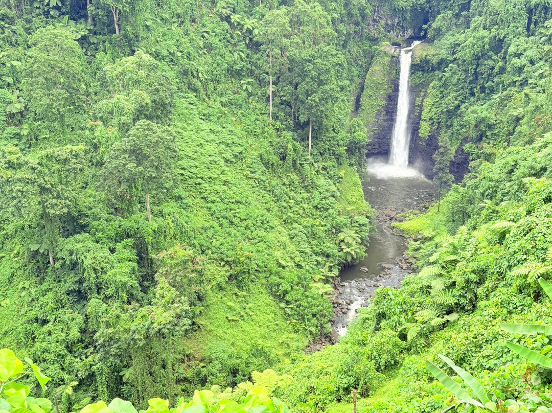 Sopoaga Falls-Upolu必去景点
