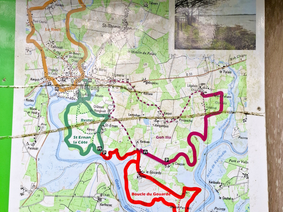 Promenades Et Randonnées À Nostang-Nostang必去景点
