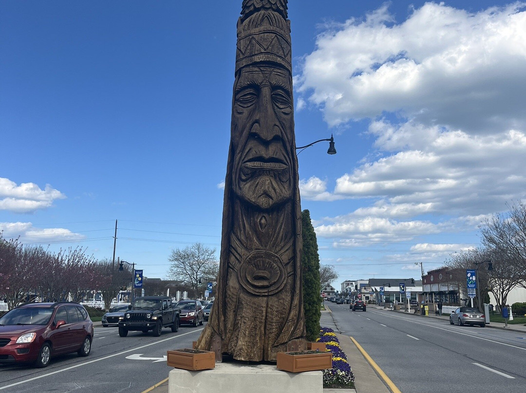 Chief Little Owl Totem Pole