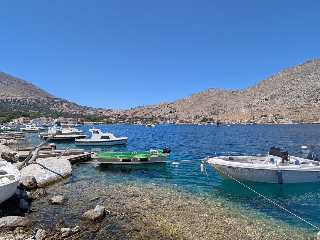 Pedi Beach-Symi必去景点