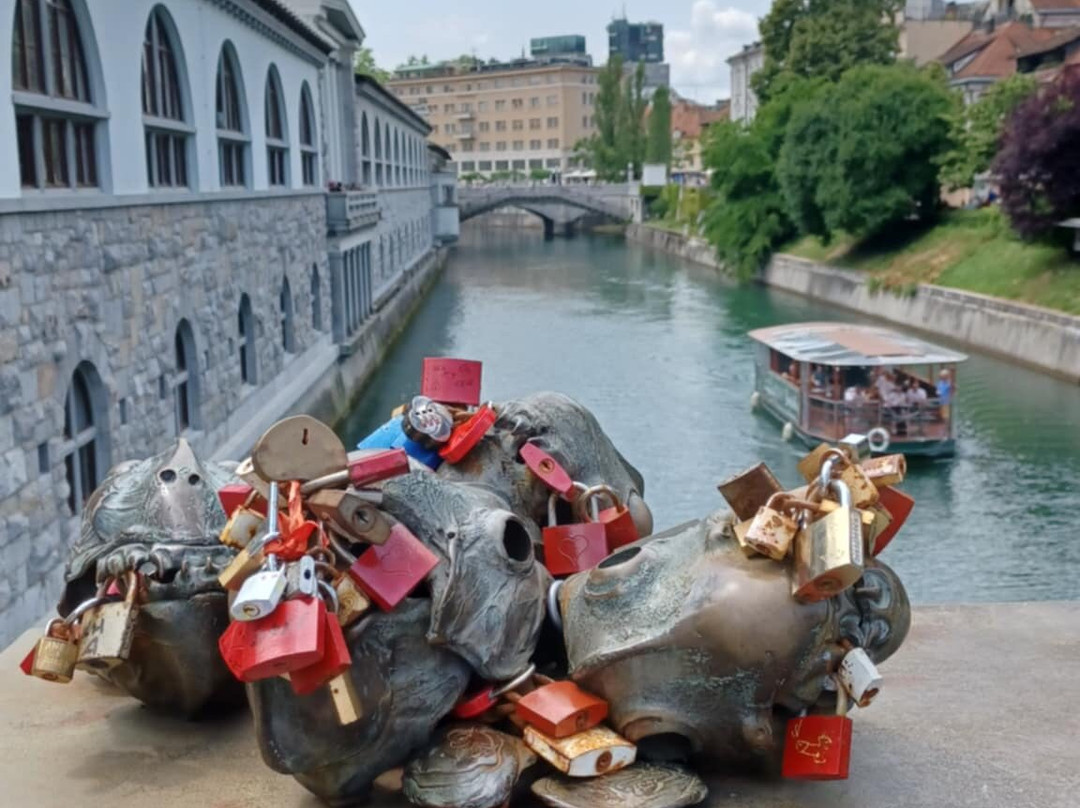 River Ljubljanica Kanal-卢布尔雅那必去景点