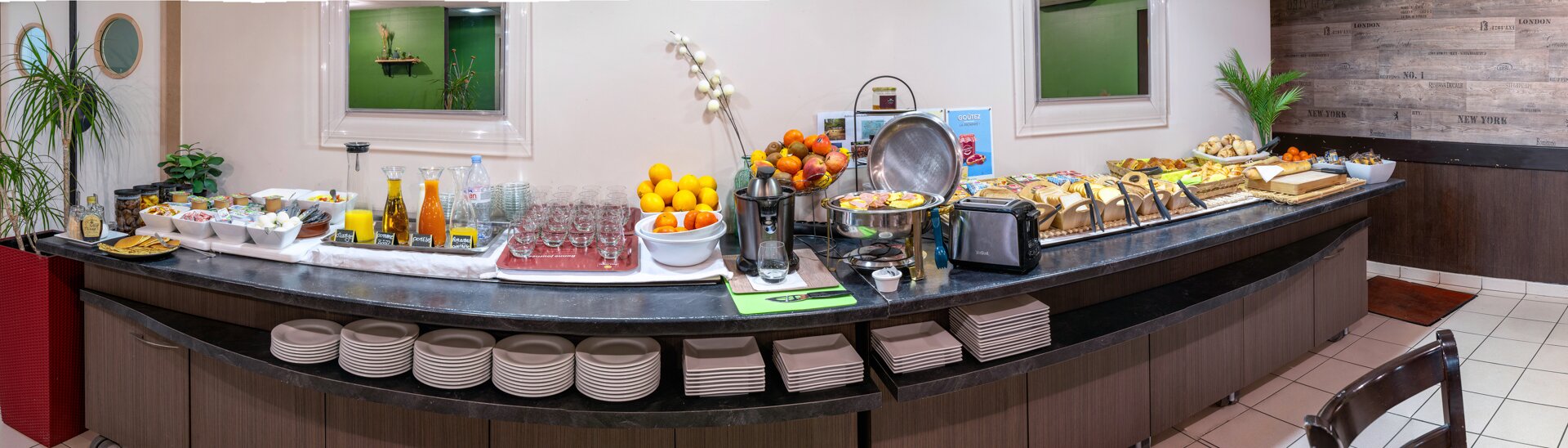 Brit Hotel Reims La Pompelle-餐饮