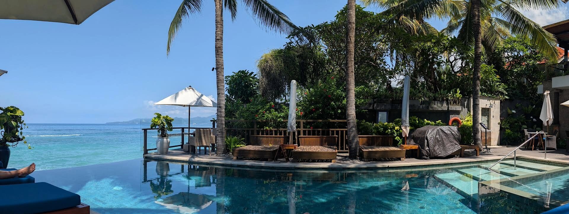 Sagara Candidasa-泳池